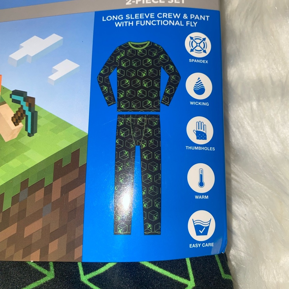Minecraft Themed Pajama Set